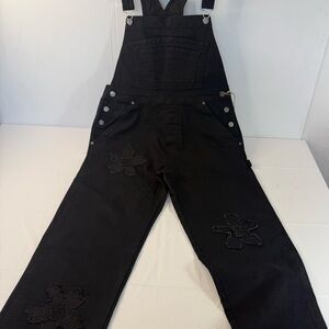Hybrid & Company Black Overalls